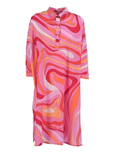 Emilio Pucci Junior Pattern-Printed Dress