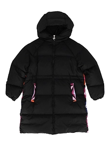 Emilio Pucci Junior Printed Zipped Coat