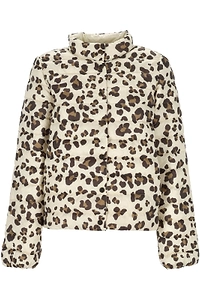 Emme Marella Animal-Print Down Jacket