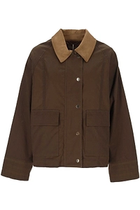 Emme Marella Contrast Collar Jacket