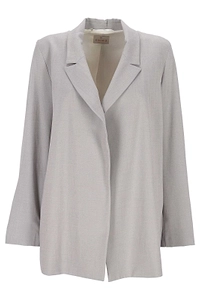Emme Marella Long Single-Breasted Blazer
