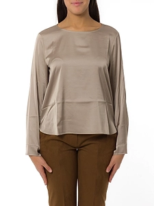 Emme Marella Long Sleeve Crewneck Blouse