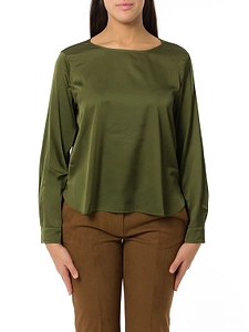 Emme Marella Long Sleeve Crewneck Blouse