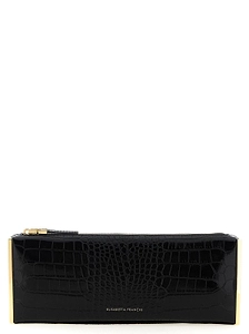 Elisabetta Franchi Embossed Baguette Bag
