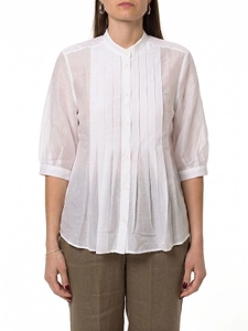 Emme Marella Pleated Muslin Blouse