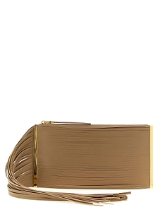 Elisabetta Franchi Fringed Clutch Bag