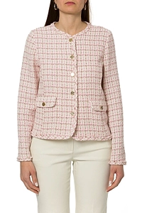 Emme Marella Semi-Fitted Basketweave Jacket
