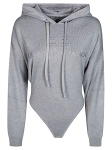 Elisabetta Franchi Hooded Bodysuit