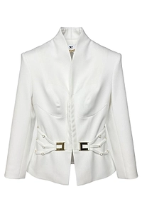 Elisabetta Franchi Satin Jacket