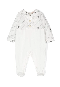 Elisabetta Franchi La Mia Bambina Long Sleeve Crewneck Jumpsuit