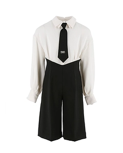 Long-Sleeved Two-Piece Suit