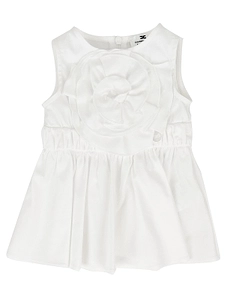 Elisabetta Franchi La Mia Bambina Ruched Dress