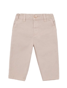 Emporio Armani Kids Logo Plaque Mid-Rise Trousers