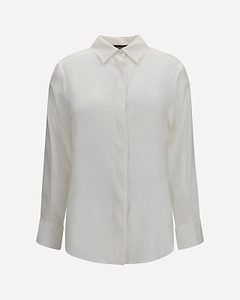 Ella Back-Gathered Oversized Shirt