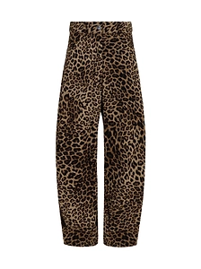 Ella Barrel Printed Pants