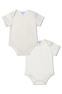 Emporio Armani Kids Logo Printed Pack Of Two Bodies