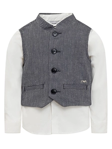 Emporio Armani Kids Long-Sleeved Tailored Suit