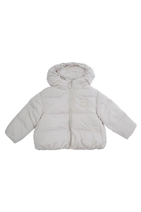 Emporio Armani Kids Quilted Hooded Down Jacket