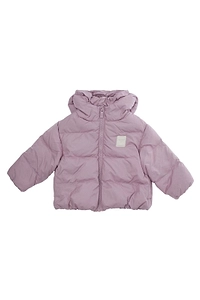 Emporio Armani Kids Hooded Quilted Down Jacket