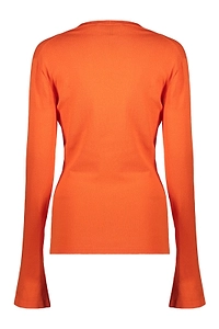 Ellery Cut-Out Ribbed Cardigan