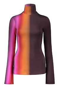 Ellery DÉGradé Turtleneck Top
