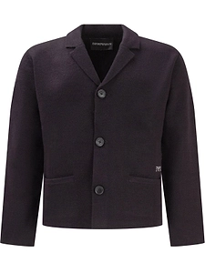 Emporio Armani Kids Single-Breasted Long-Sleeved Blazer