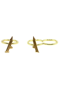 Geometric Double Band Rings