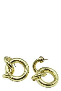 Interlocking Hoop Earrings