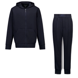 Emporio Armani Kids Zip-Up Long-Sleeved Tracksuit Set