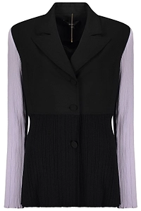 Ellery Pleated Panel Blazer