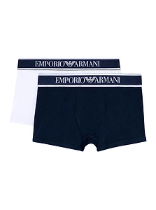 Emporio Armani Kids 2 Pack Trunks