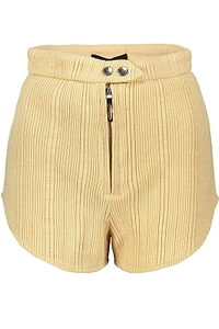 Ellery Ribbed High-Waist Shorts