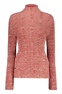Ellery Ribbed Turtleneck Knitted Sweater