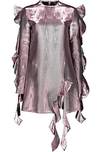 Ellery Ruffled Mini Dress