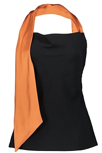 Ellery Scarf-Halter Sleeveless Top