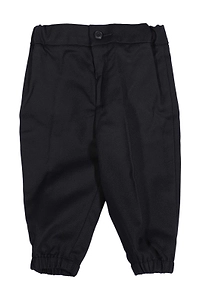 Emporio Armani Kids Button Detailed Straight Leg Trousers