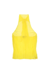 Sheer Sleeveless Top