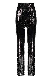 Ellery Sequin Fringe Pants