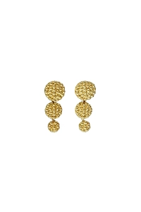 Ellery Textured Pendant Earrings