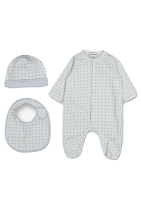 Emporio Armani Kids Eagle-Printed Jersey Pajama Set
