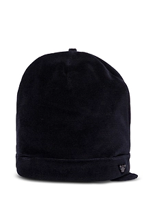 Emporio Armani Kids Ears Detailed Logo Plaque Beanie