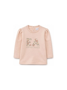 Emporio Armani Kids Floral-Pattern Baby T-Shirt