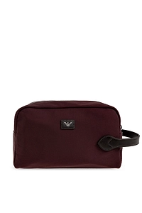 Emporio Armani Logo Detail Toiletry Bag