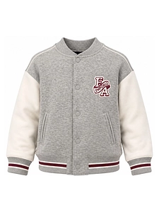Emporio Armani Kids Logo Embroidered Button-Up Jacket