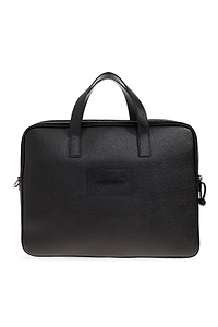 Emporio Armani Logo Document Laptop Bag