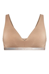 Emporio Armani Logo Elastic Triangle Bra