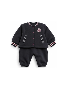 Emporio Armani Kids Logo-Patch Elasticated Waistband Tracksuit
