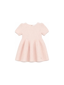 Emporio Armani Kids Logo Patch Knitted Dress