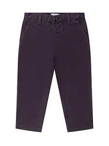 Emporio Armani Kids Logo Plaque Mid-Rise Trousers