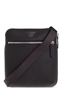 Emporio Armani Logo Plaque Small Messenger Bag